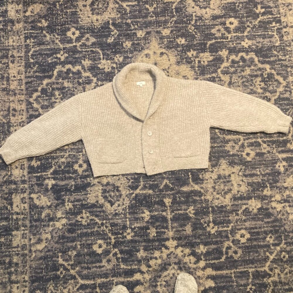 OZMA Sloan Cardigan in Brush (S) - Picture 3 of 5